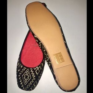 FP Jeffrey Campbell Ibiza Embroidered Ballet | Driving Flats | Smoking Slippers